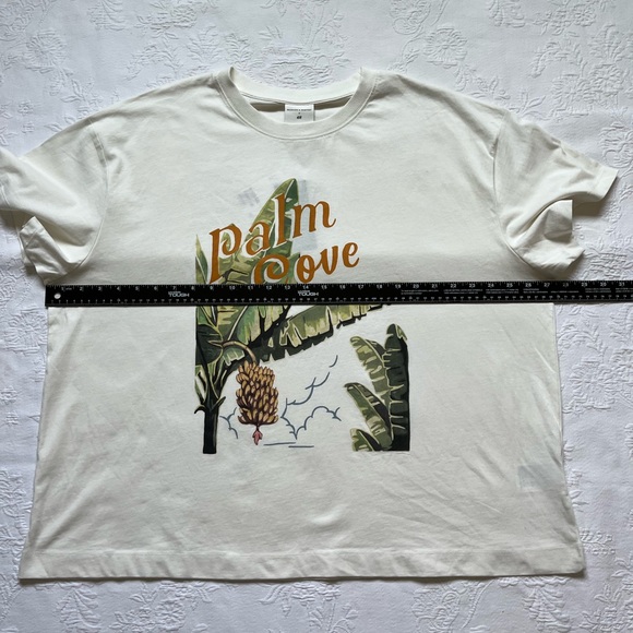 NWT Desmond & Dempsey x H&M Organic Cotton Graphic T-Shirt Size XXL - Picture 9 of 12